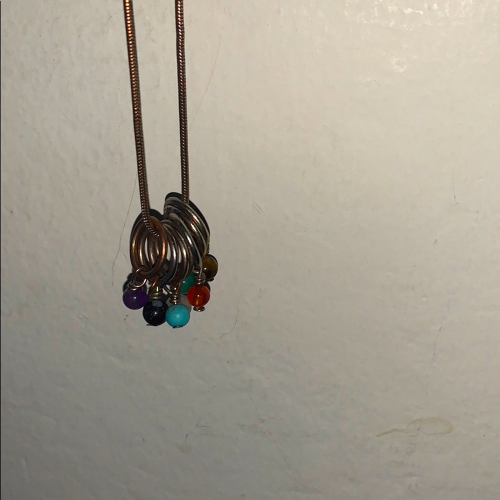 Chakra beads necklace